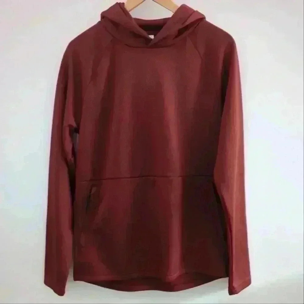 STYLUS | Men's Roanoke Red Mesh Long  Sleeved Hoodie